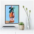 Picture of My Rosé Bottle _GroupedProduct_Rectangle_Portrait_Canvas_Framed_