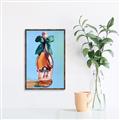 Picture of My Rosé Bottle _GroupedProduct_Rectangle_Portrait_Canvas_Framed_