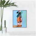 Picture of My Rosé Bottle _GroupedProduct_Rectangle_Portrait_Canvas_Framed_