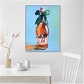 Picture of My Rosé Bottle _GroupedProduct_Rectangle_Portrait_Canvas_Framed_
