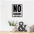 Picture of No Dancing Ok? _GroupedProduct_Rectangle_Portrait_Canvas_Framed_