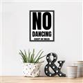 Picture of No Dancing Ok? _GroupedProduct_Rectangle_Portrait_Canvas_Framed_