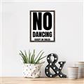 Picture of No Dancing Ok? _GroupedProduct_Rectangle_Portrait_Canvas_Framed_