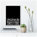 Picture of Coffee or Vodka _GroupedProduct_Rectangle_Portrait_Canvas_Framed_