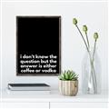 Picture of Coffee or Vodka _GroupedProduct_Rectangle_Portrait_Canvas_Framed_