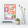 Picture of February Self-Care _GroupedProduct_Rectangle_Portrait_Canvas_Framed_