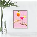 Picture of Cheers to Self-Love _GroupedProduct_Rectangle_Portrait_Canvas_Framed_