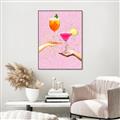 Picture of Cheers to Self-Love _GroupedProduct_Rectangle_Portrait_Canvas_Framed_