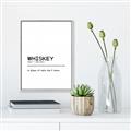 Picture of Quote Whiskey Censored _GroupedProduct_Rectangle_Portrait_Canvas_Framed_