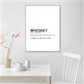 Picture of Quote Whiskey Censored _GroupedProduct_Rectangle_Portrait_Canvas_Framed_