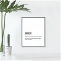 Picture of Quote Beer Stories _GroupedProduct_Rectangle_Portrait_Canvas_Framed_