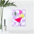 Picture of Disco Martini _GroupedProduct_Rectangle_Portrait_Unframed_Print_Only_