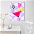 Picture of Disco Martini _GroupedProduct_Rectangle_Portrait_Unframed_Print_Only_