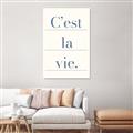 Picture of C'est La Vie II _GroupedProduct_Rectangle_Portrait_Unframed_Print_Only_