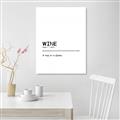 Picture of Quote Wine Hug _GroupedProduct_Rectangle_Portrait_Unframed_Print_Only_
