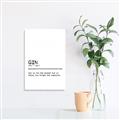 Picture of Quote Gin Question _GroupedProduct_Rectangle_Portrait_Unframed_Print_Only_