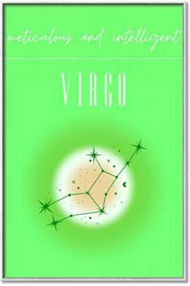 Picture of Virgo Zodiac Print Art