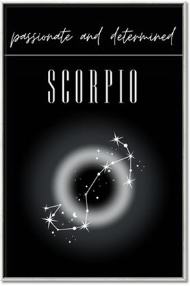 Picture of Scorpio Zodiac Print Art