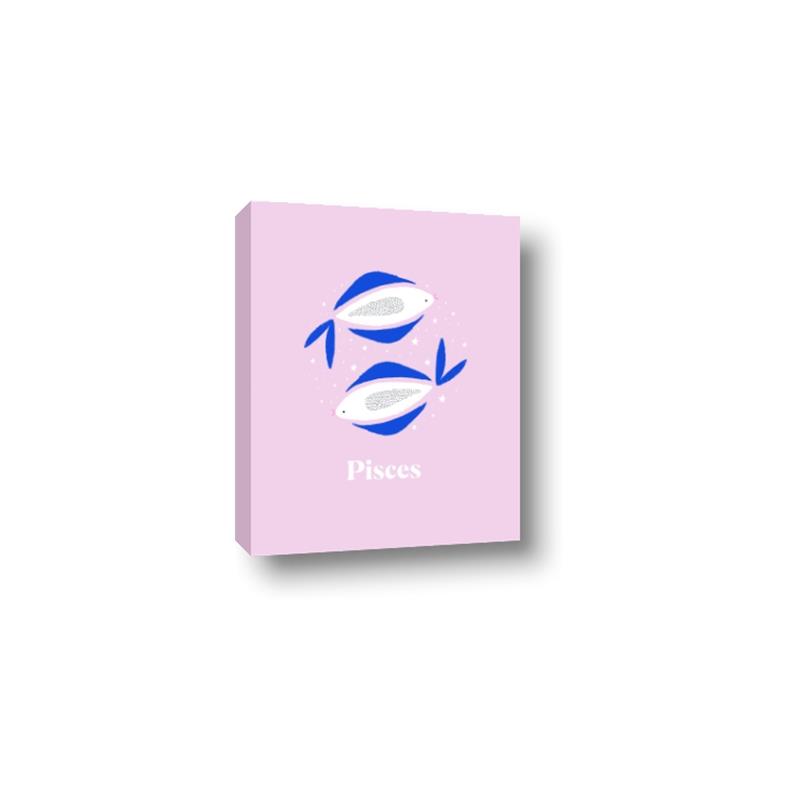 Picture of Kids Pisces Zodiac _GroupedProduct_Rectangle_Portrait_Canvas_
