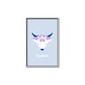 Picture of Kids Taurus Zodiac _GroupedProduct_Rectangle_Portrait_Canvas_Framed_