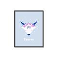 Picture of Kids Taurus Zodiac _GroupedProduct_Rectangle_Portrait_Canvas_Framed_