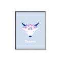 Picture of Kids Taurus Zodiac _GroupedProduct_Rectangle_Portrait_Canvas_Framed_