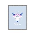Picture of Kids Taurus Zodiac _GroupedProduct_Rectangle_Portrait_Canvas_Framed_