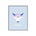 Picture of Kids Taurus Zodiac _GroupedProduct_Rectangle_Portrait_Canvas_Framed_
