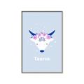 Picture of Kids Taurus Zodiac _GroupedProduct_Rectangle_Portrait_Canvas_Framed_