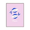 Picture of Kids Pisces Zodiac _GroupedProduct_Rectangle_Portrait_Canvas_Framed_