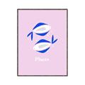 Picture of Kids Pisces Zodiac _GroupedProduct_Rectangle_Portrait_Canvas_Framed_