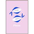 Picture of Kids Pisces Zodiac _GroupedProduct_Rectangle_Portrait_Canvas_Framed_