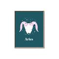 Picture of Kids Aries Zodiac _GroupedProduct_Rectangle_Portrait_Canvas_Framed_