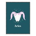 Picture of Kids Aries Zodiac _GroupedProduct_Rectangle_Portrait_Canvas_Framed_