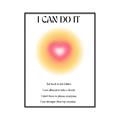 Picture of Motivational Aura Poster _GroupedProduct_Rectangle_Portrait_Canvas_Framed_