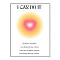 Picture of Motivational Aura Poster _GroupedProduct_Rectangle_Portrait_Canvas_Framed_