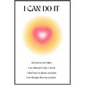 Picture of Motivational Aura Poster _GroupedProduct_Rectangle_Portrait_Canvas_Framed_