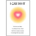 Picture of Motivational Aura Poster _GroupedProduct_Rectangle_Portrait_Canvas_Framed_