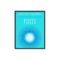 Picture of Pisces Zodiac Print Art _GroupedProduct_Rectangle_Portrait_Canvas_Framed_