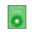 Picture of Taurus Zodiac Print Art _GroupedProduct_Rectangle_Portrait_Canvas_Framed_
