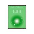 Picture of Taurus Zodiac Print Art _GroupedProduct_Rectangle_Portrait_Canvas_Framed_