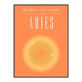 Picture of Aries Zodiac Print Art _GroupedProduct_Rectangle_Portrait_Canvas_Framed_
