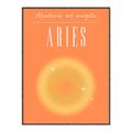 Picture of Aries Zodiac Print Art _GroupedProduct_Rectangle_Portrait_Canvas_Framed_