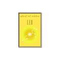 Picture of Leo Zodiac Print Art _GroupedProduct_Rectangle_Portrait_Canvas_Framed_