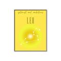 Picture of Leo Zodiac Print Art _GroupedProduct_Rectangle_Portrait_Canvas_Framed_