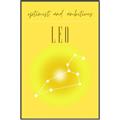 Picture of Leo Zodiac Print Art _GroupedProduct_Rectangle_Portrait_Canvas_Framed_