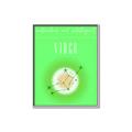 Picture of Virgo Zodiac Print Art _GroupedProduct_Rectangle_Portrait_Canvas_Framed_