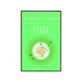 Picture of Virgo Zodiac Print Art _GroupedProduct_Rectangle_Portrait_Canvas_Framed_