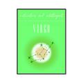 Picture of Virgo Zodiac Print Art _GroupedProduct_Rectangle_Portrait_Canvas_Framed_