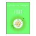 Picture of Virgo Zodiac Print Art _GroupedProduct_Rectangle_Portrait_Canvas_Framed_